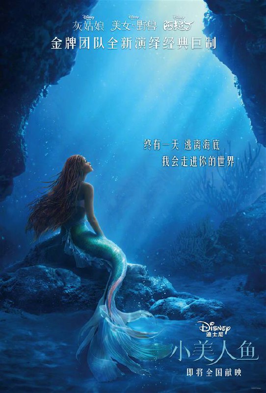 迪士尼《小美人鱼》真人电影确认引进内地：或5月上映官方目前没有宣布定档时间，该片将于5月26日在北美上映，预计国内也会在同一时间段上映，大概率不会超过5月