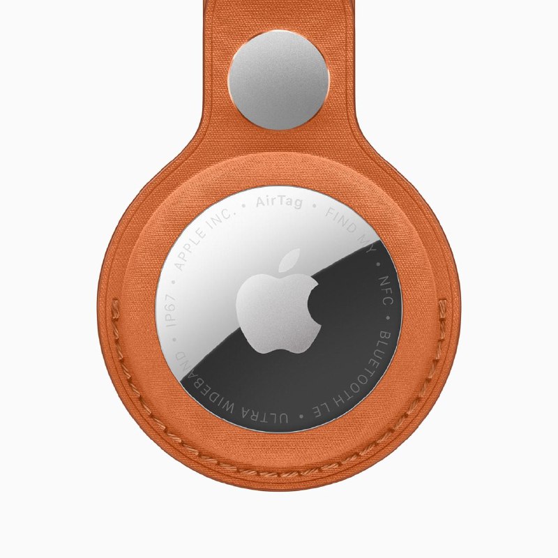 Apple 推出新款AirTag，连接范围更广、更易查找新款AirTag支持更强大的精确查找功能，蓝牙连接范围更大，扬声器更响亮