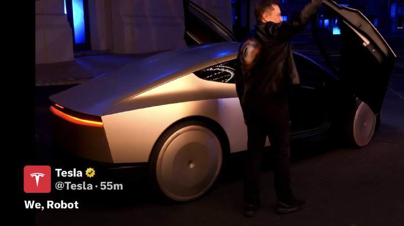 马斯克称，特斯拉Robotaxi名为Cybercab，它没有方向盘和踏板