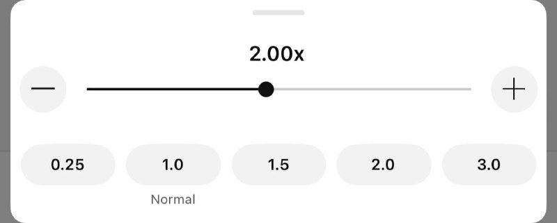 YouTube 正式推出三倍速播放此前，实验性测试最高支持四倍速🗒 标签: #YouTube 📢 频道: @GodlyNews1🤖 投稿: @GodlyNewsBot