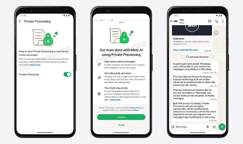 WhatsApp 将为未读聊天提供 AI 摘要WhatsApp 正在测试自己的应用内 AI 功能，该功能可以汇总聊天、群组和频道中的未读消息
