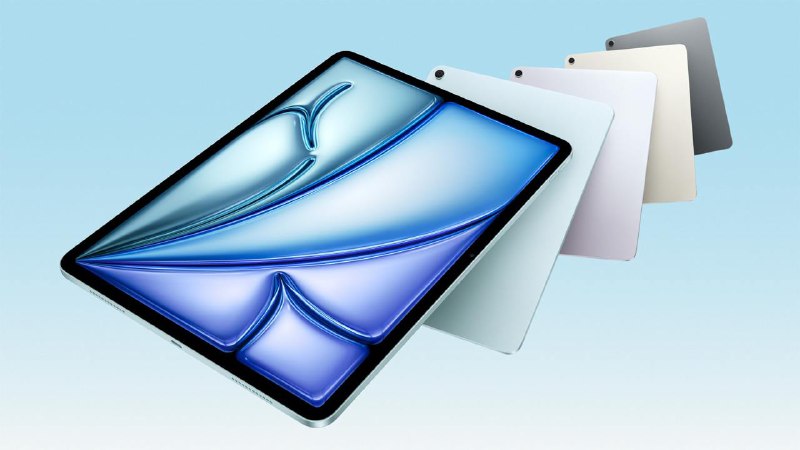 苹果推出搭载 M3 芯片的 2025 款 iPad Air 及新款妙控键盘，前者起售价 4799 元M3 iPad Air（专为 Apple Intelligence 打造）苹果称，搭载 M3 芯片的 iPad Air 比搭载 M1 芯片的 iPad Air 速度提升最高可达 2 倍，比搭载 A14 仿生芯片的 iPad Air 提升最高可达 3.5 倍