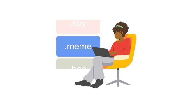 Google Registry开放 .meme 域名注册这些全新的 .meme 网域目前已开放注册，处于早期存取期，需要支付一次性的附加费用