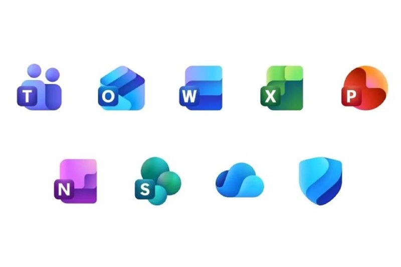 这些可能是微软的新 Office 图标据报道，微软在一封调查邮件中展示了一些新的三维 Office 图标