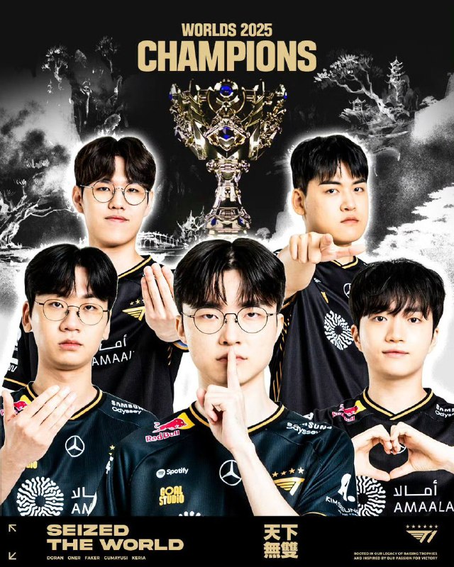 T1战胜KT，Faker三连冠+第六冠Faker急需第7冠来证明自己🗒 标签: #LOL #英雄联盟📢 频道: @GodlyNews1🤖 投稿: @GodlyNewsBot