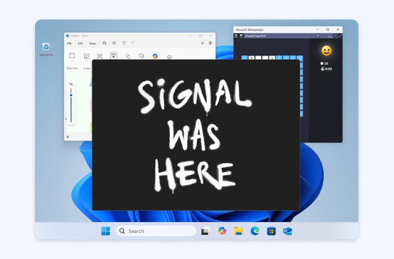 加密通信应用Signal发布新版本阻止Windows 11 Recall截取聊天记录知名加密通信应用 Signal Messenger 日前发布消息警告其 Windows 11 用户，该平台的隐私消息遭到 Recall 功能的威胁，为此 Signal for Windows 11 已经发布新版本并阻止微软继续收集其隐私消息