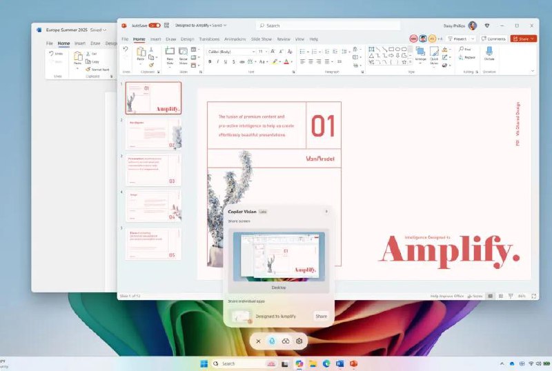 现在，微软的 Copilot 视觉 AI 可以扫描你屏幕上的所有内容Copilot Vision 将能够看到你整个桌面