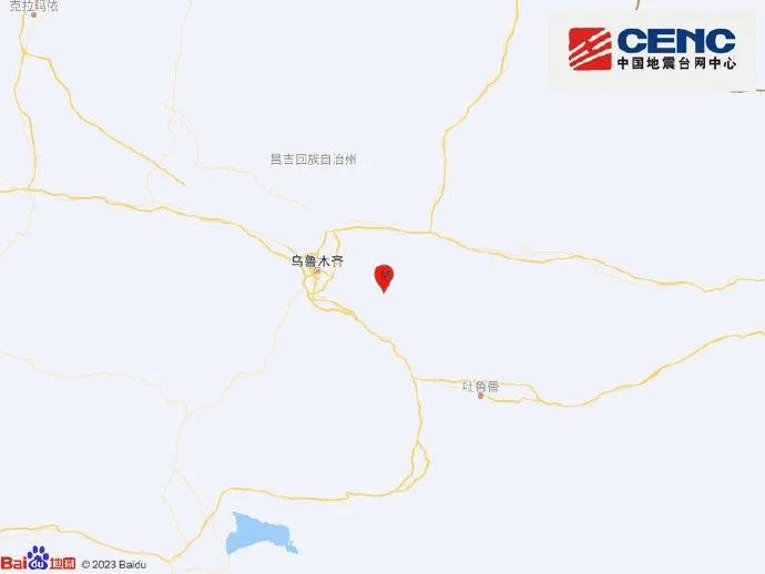 乌鲁木齐突发地震中国地震台网正式测定：09月17日16时33分在新疆乌鲁木齐市达坂城区（北纬43.72度，东经88.26度）发生4.6级地震，震源深度32千米