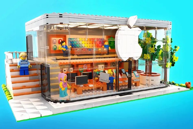 Lego 版 Apple Store 现身一位名为 legotruman 的 Reddit 用户创造了一款 Lego 版 Apple Store，并希望这款作品有朝一日能成为真正的 LEGO 套件
