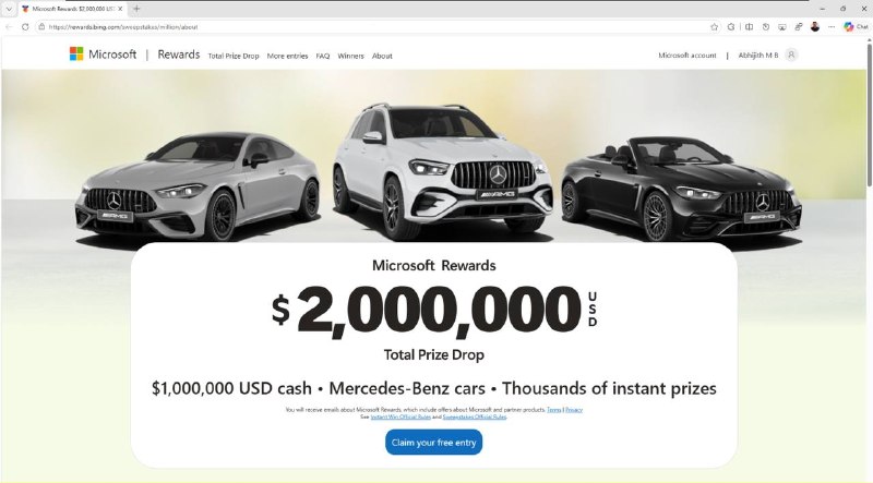 微软Bing引擎仍在伪装成Google引擎这种情况已经持续了将近一年半，微软还花费200万美元(100万现金➕奔驰汽车)试图说服用户继续使用Bing和Edge