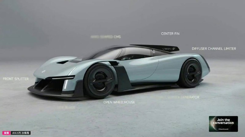 小米超跑概念车Vison GT，与《GT赛车7》联合开发，目前尚无量产计划🗒 标签: #小米📢 频道: @GodlyNews1🤖 投稿: @GodlyNewsBot