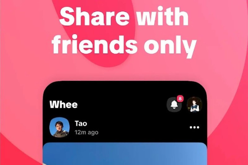 TikTok 模仿 Instagram 推出了 Whee这个新应用是专门用来和亲密朋友分享照片的