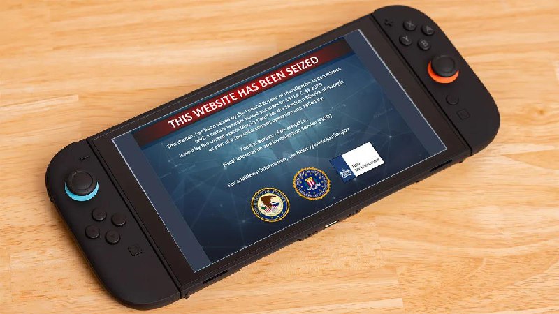 盗版Switch 游戏网站被美国和荷兰当局联合查封NWS2U.com 是最大的盗版 Switch 游戏下载网站之一，已被美国当局关闭
