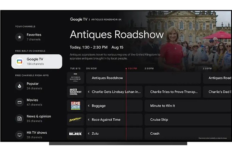 Google 计划在免费的流媒体电视频道中插播广告Google 正在推出一个新的广告网络，为由Google TV驱动的流媒体设备和智能电视提供定向广告服务