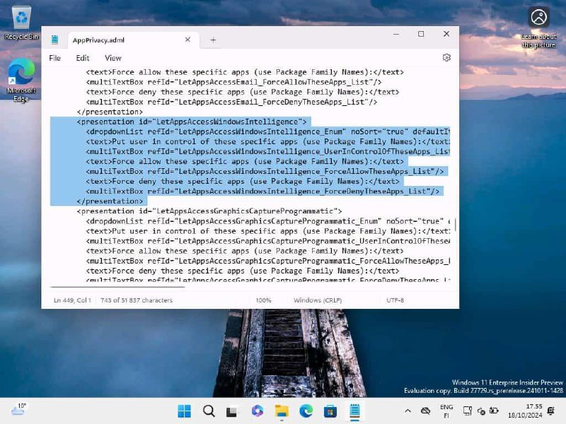 微软可能将 Copilot 改名Windows IntelligenceMicrosoft 已经使用 Copilot 为其人工智能服务命名超过一年，但最新资讯显示，Microsoft 可能正在进行一项重塑品牌计划，由现时 Copilot 改为 Windows Intelligence