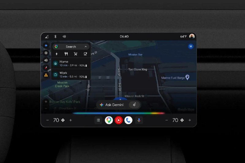 Gemini 正在逐步推广到内置 Google 的汽车中现在， Google 助理将被更聪明、对话感更强的升级版所取代