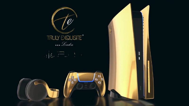 #PS5黄金限量版PS5主机9月10日预售，售价高达约7.5万元所有版本主机限量250台配件包括相应的黄金版Dualsense手柄和耳机9月10日预售开启售价：24K金数字版：7999英镑18K玫瑰金数字版：8099英镑白金数字版：8199英镑24K金光驱版：8099英镑18K玫瑰金光驱版：8199英镑白金光驱版：8299英镑金手柄：649英镑金耳机：399英镑