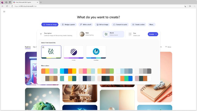 Microsoft 365 Copilot 重新设计，增加了新的搜索、图像和笔记本功能企业版开始获得更智能的 Copilot 版本，这个版本更接近消费者版使用的功能集