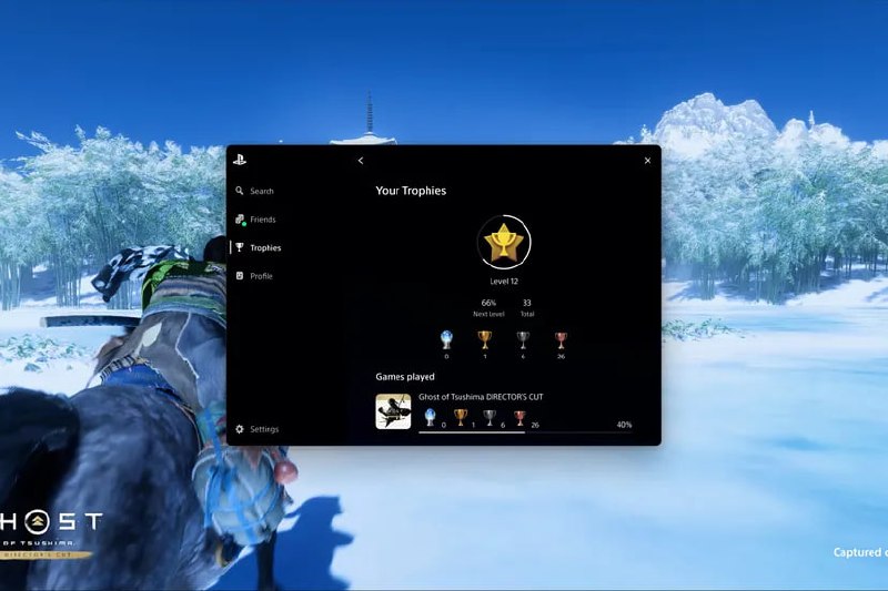索尼即将推出全新的 PlayStation PC 界面和《对马岛之魂》的共享奖杯功能索尼即将在 5 月 16 日发布《对马岛之魂 导演剪辑版》时，引入一款新的 PlayStation PC 界面，并与其共享奖杯
