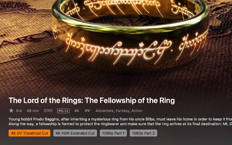 Infuse 新增功能，包括内置预告片，智能分组等Infuse 在一篇博客文章中表示，这款应用现在集成了超过25万部电影和电视节目的预告片