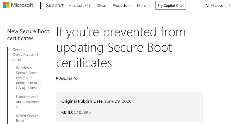 微软承认因兼容性问题，导致部分 Win11 设备无法正常更新安全启动证书Windows Latest 今天发布博文，称微软承认由于兼容性问题，导致部分 Windows 11 设备无法正常安装安全启动证书更新