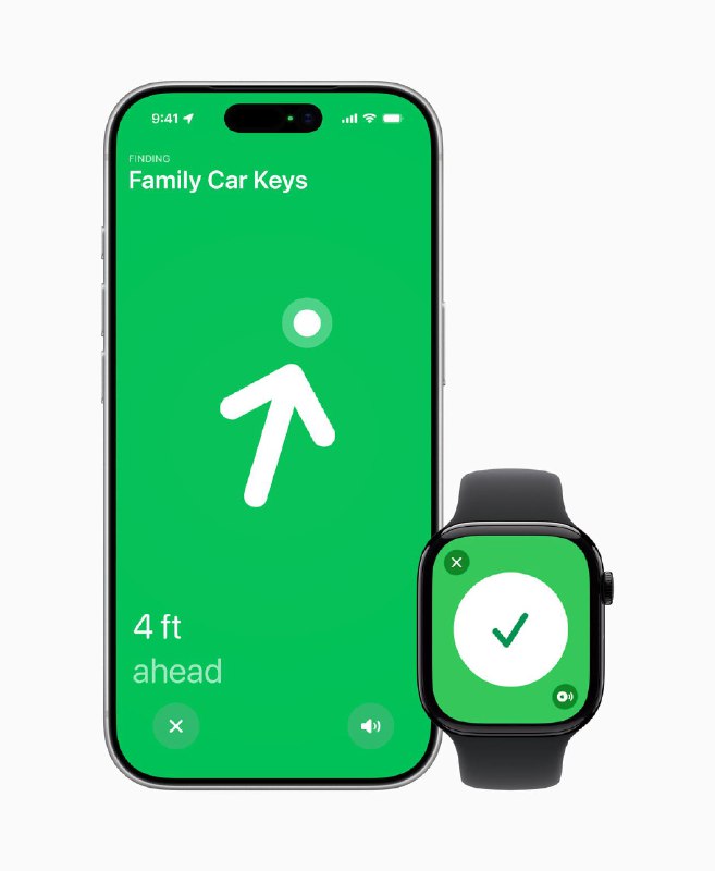 Apple 推出新款AirTag，连接范围更广、更易查找新款AirTag支持更强大的精确查找功能，蓝牙连接范围更大，扬声器更响亮