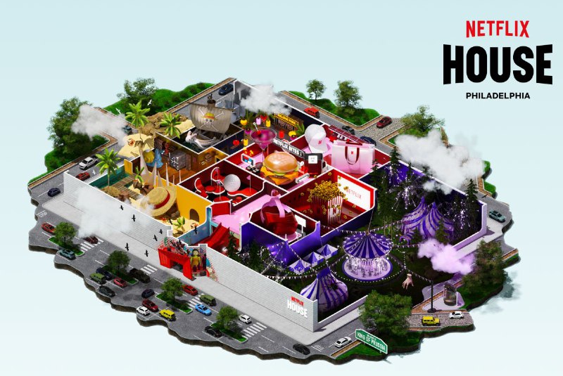 首家 Netflix House 将于 11 月 12 日开业首批两家 Netflix House 现已确定开业日期
