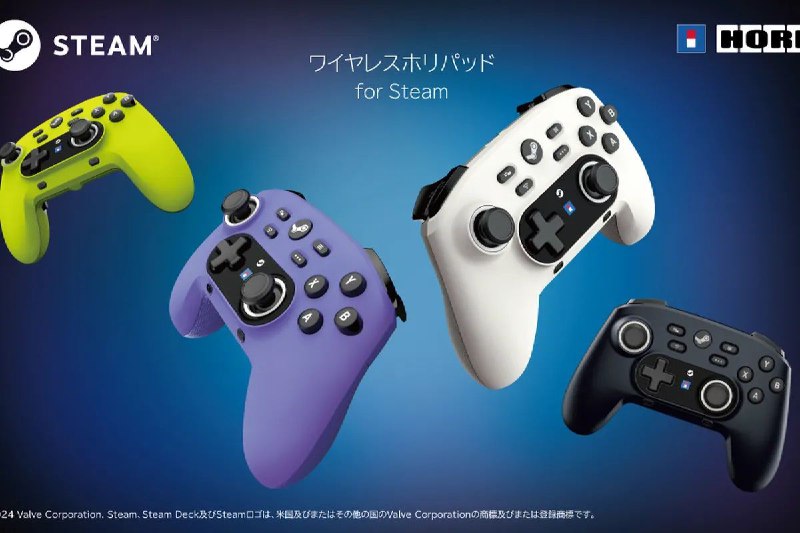 Steam 即将推出官方手柄，但不是由 Valve 制造的Hori 已被选中为 Steam 制作一个新的官方游戏手柄，将于 10 月 31 日在日本发布