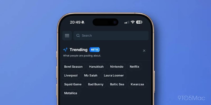 Bluesky 正在测试热门话题功能至少目前，Bluesky 的热门话题是全球性的，也就是说不同地区看到的是相同的