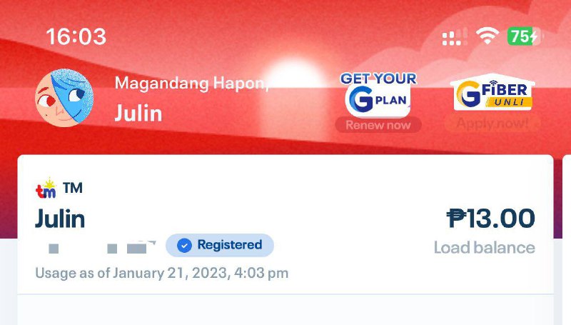 GlobeOne iOS 与安卓端均推出新版本更新后可以在主页看到是否实名认证，同时也开启了手机端的实名认证通道