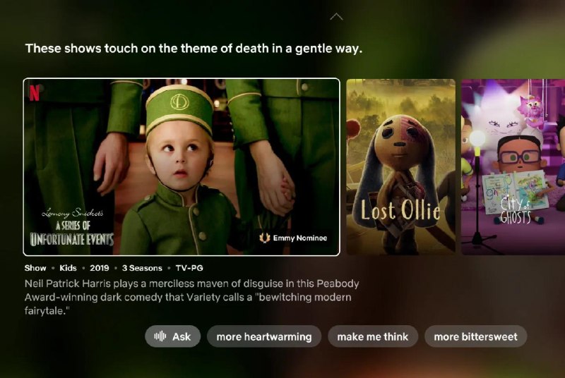 Netflix 推出了自家 AI 语音搜索功能一项新的语音功能让观众能够更深入地探索 Netflix 的内容库，同时还能避开 Gemini 和其他语音助手
