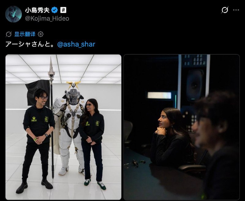 小岛秀夫与索尼终止合作，并在工作室接待新任Xbox  CEO此前索尼PlayStation正式终止与小岛工作室《Physint》项目的全部合作