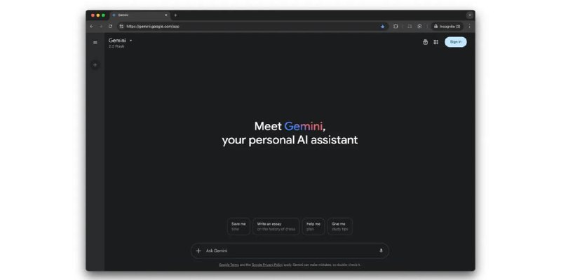 Gemini 现已无需登陆 Google 账号自从推出以来，Gemini 应用要求你使用 Google 账号登录才能访问