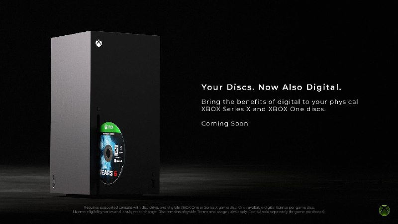 XBOX 实体光盘游戏转数字版功能将于8 月 31 日启动测试大多数 XBOX One 和 XBOX Series X 实体光盘游戏都支持这项新功能