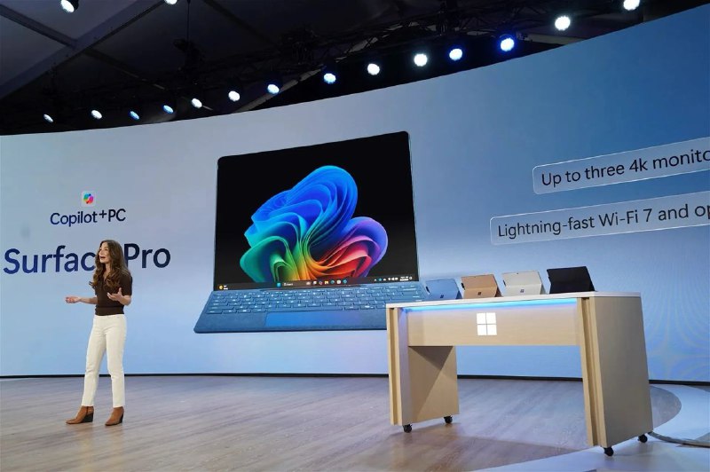 微软 Surface 活动：6个重要公告1️⃣ Copilot Plus 电脑的发布2️⃣ 新的“Recall”功能可以跟踪你在电脑上的所有操作3️⃣ Windows 11 中新的 Copilot 集成功能，Copilot 也将配备 OpenAI 的新型 GPT-4o 模型，使得 AI 能够根据你屏幕上看到的内容回答问题