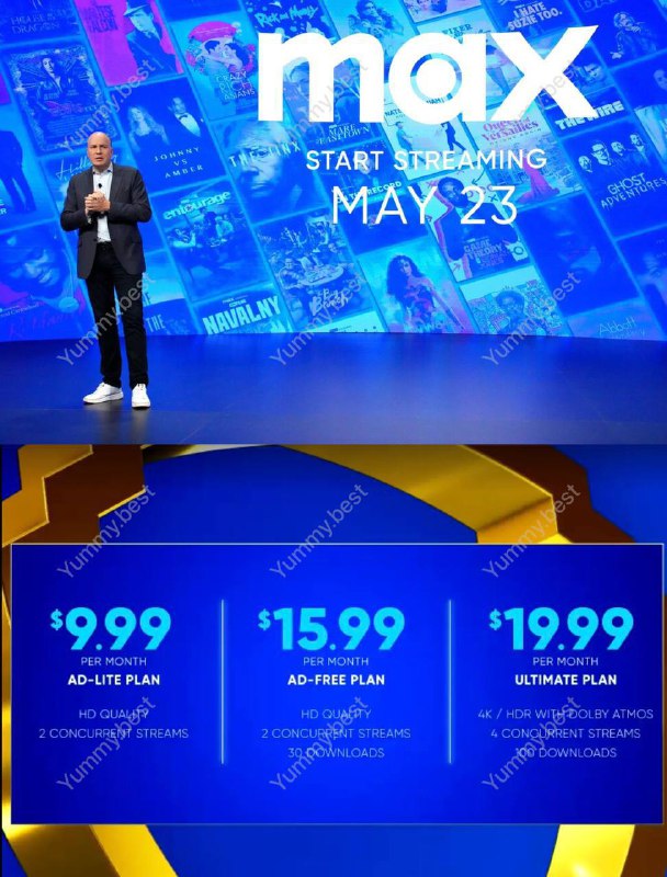 Max 承诺在 5 月 23 日推出时，拥有比其他流媒体更短的广告时间华纳兄弟探索频道(Warner Bros. Discovery)的新合并流媒体应用Max将把广告时长控制在每小时三到四分钟