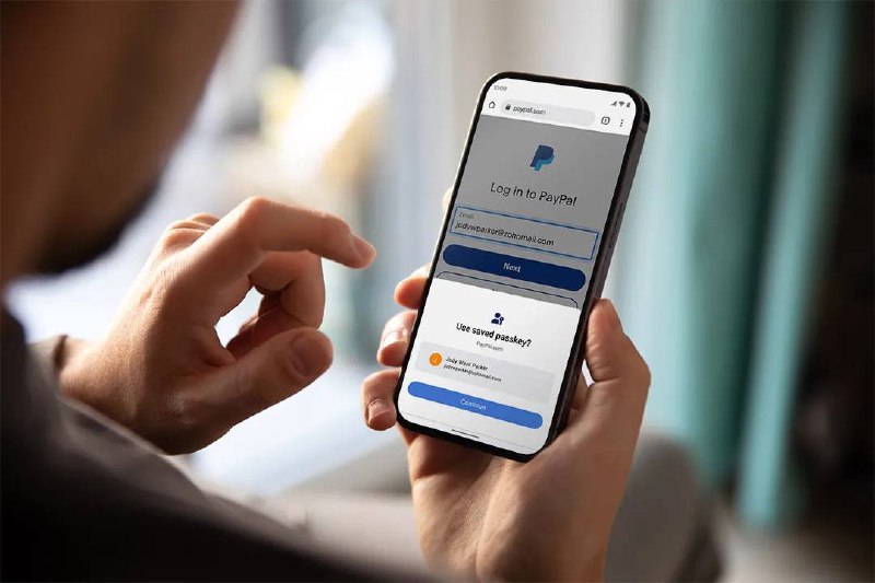 安卓端PayPal 将支持通过 Passkey 登陆Android用户很快就可以使用passkey 登录PayPal 的网站，这是一种由苹果、谷歌、微软、FIDO联盟等公司推出的无密码登录系统