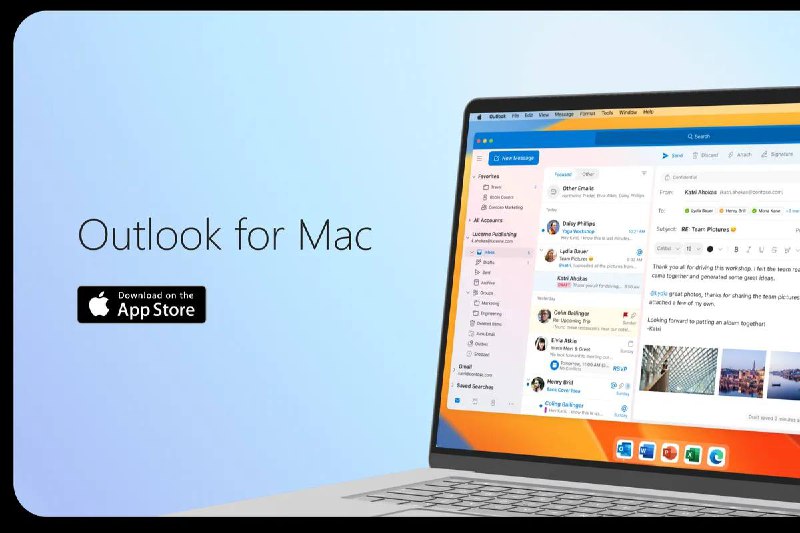 微软宣布将 Outlook for Mac 改为完全免费微软今天宣布将 Outlook for Mac 改为免费使用，用户可以在 App Store 中免费下载使用，且使用时无需订阅 Microsoft 365 或购买 Microsoft Office