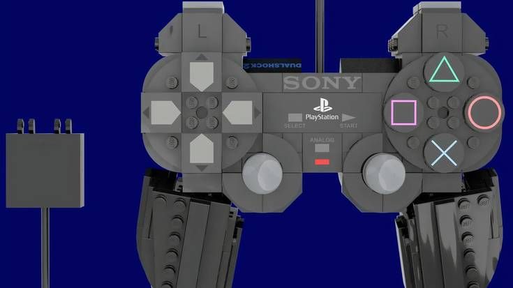 传乐高(LEGO)将推出Sony PlayStation2主机积木套件今年是这款主机发布的 25 周年
