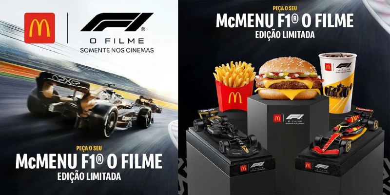 苹果与麦当劳在拉丁美洲合作推出“F1”玩具苹果公司正在全力以赴地为《F1 电影》的全球上映做准备