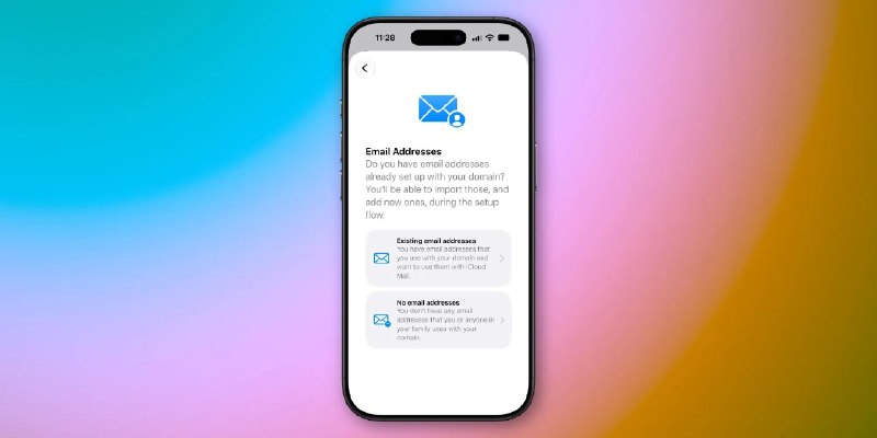 iCloud+ 福利更新：现在，每个自定义域名最多可设置 10 个「个性化邮箱地址」此前，每个域名最多只能设置 3 个「个性化邮箱地址」