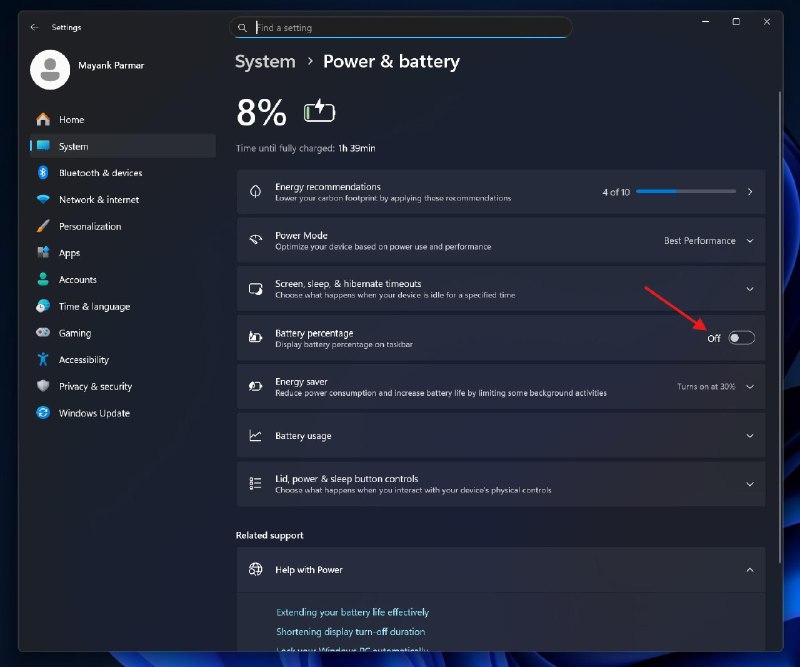微软向更多用户推送Windows 11彩色电池图标与新开始菜单设计过去两年，微软一直在小范围测试这一彩色电池图标改动微软确认，已在 Windows 11 中面向更多设备开放任务栏彩色电池图标功能，同时继续扩大全新开始菜单界面的覆盖范围