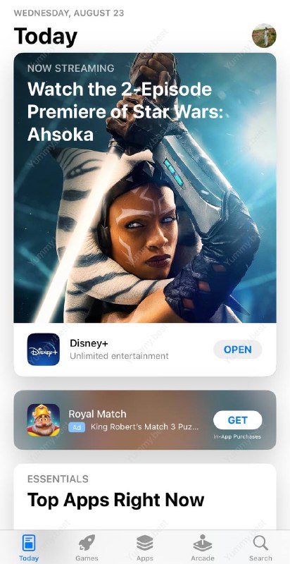 《星球大战：阿索卡》 已在Disney+ 上线🗒 标签: #星球大战 #Disney📢 频道: @GodlyNews1🤖 投稿: @Godlynewsbot