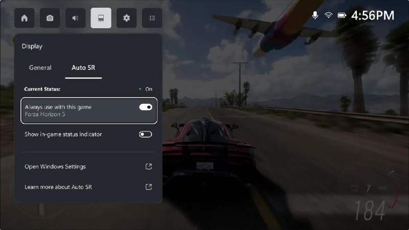 微软的 DLSS 竞品（Auto SR），现已在 Xbox Ally X 掌机上可用Xbox Insiders 现在可以试用 Auto SR，这项功能能提升 PC 游戏的帧率，并改善画面效果