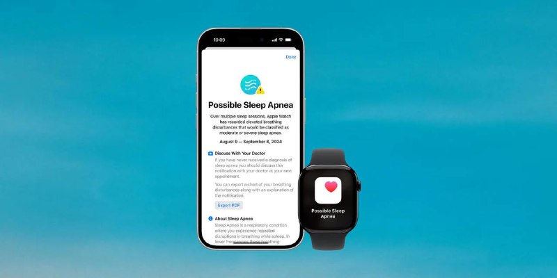 Apple Watch的睡眠呼吸暂停检测功能现已在加拿大推出苹果公司在九月份宣布，Apple Watch 将具备检测睡眠呼吸暂停的功能，这项功能现在已经在全球多个国家上线